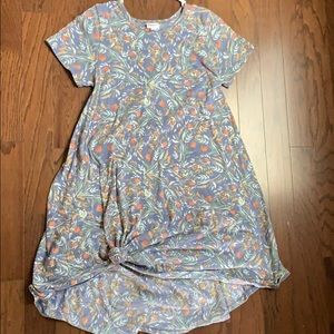 LuLaRoe T-shirt dress with front pocket